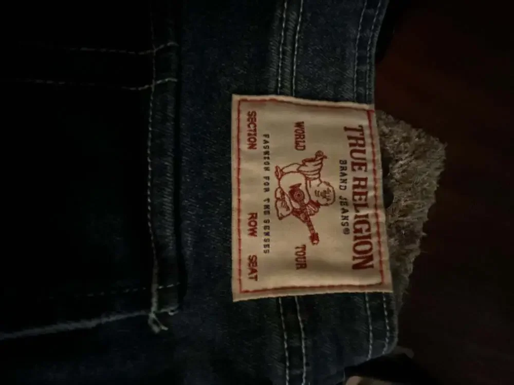 True Religion Denim Cargo Straight Leg Jeans